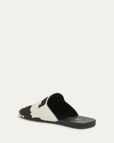 Prada Pony Hair Flat Mules | Thumbnail 4