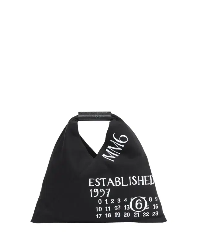Mini Classic Japanese Established-Print Top-Handle Bag