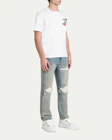 Amiri Men's MA-1 Leather High-Top Sneakers | Thumbnail 12 Amiri Men's MA-1 Leather High-Top Sneakers | Thumbnail 12
