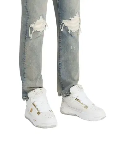 Amiri Men's MA-1 Leather High-Top Sneakers | Thumbnail 1 Amiri Men's MA-1 Leather High-Top Sneakers | Thumbnail 1