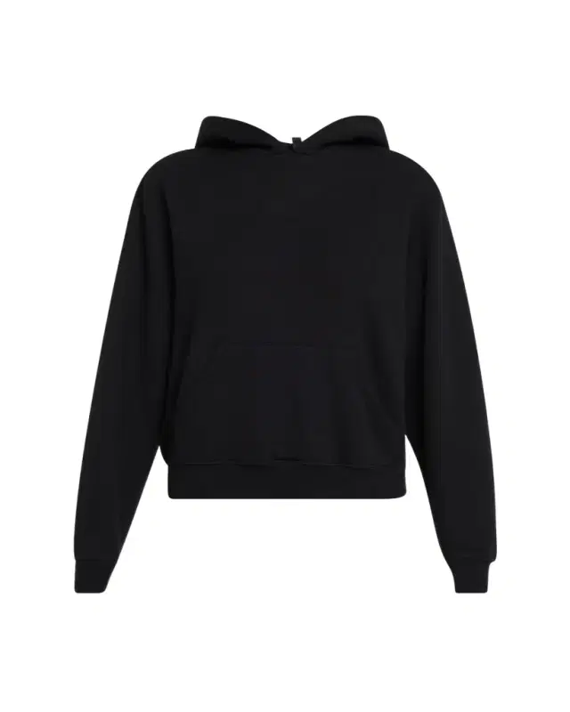 Cotton Fleece Hooded Pullover