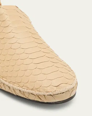 THE ROW Tyler Python Moccasin Loafers | Thumbnail 5