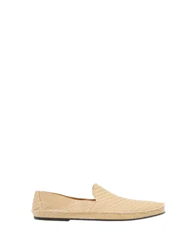 THE ROW Tyler Python Moccasin Loafers | Thumbnail 1