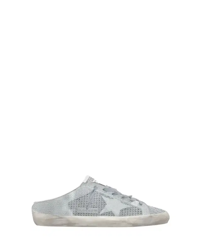 Sabot Embroidered Cotton Slide Sneakers