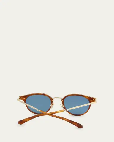 Mr. Leight Men's Marmont Combo S Round Sunglasses | Thumbnail 4 Mr. Leight Men's Marmont Combo S Round Sunglasses | Thumbnail 4