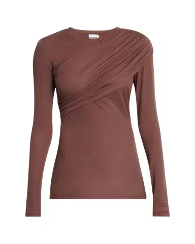 Etoile Isabel Marant Dressi Draped Long-Sleeve Top | Thumbnail 1 Etoile Isabel Marant Dressi Draped Long-Sleeve Top | Thumbnail 1
