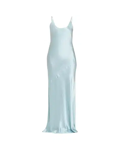 L'Agence Charmaine U-Neck Silk Gown | Thumbnail 1