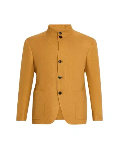 ZEGNA Men's Il Conte Linen-Silk Chore Jacket | Thumbnail 1 ZEGNA Men's Il Conte Linen-Silk Chore Jacket | Thumbnail 1