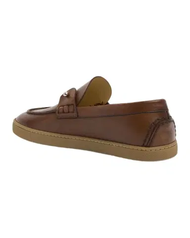 Christian Louboutin Men's Chambeliboat Leather Loafers | Thumbnail 1 Christian Louboutin Men's Chambeliboat Leather Loafers | Thumbnail 1