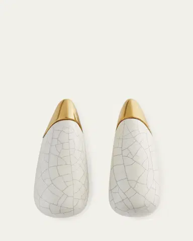 Bottega Veneta Large Fin Ceramic Earrings | Thumbnail 3 Bottega Veneta Large Fin Ceramic Earrings | Thumbnail 3