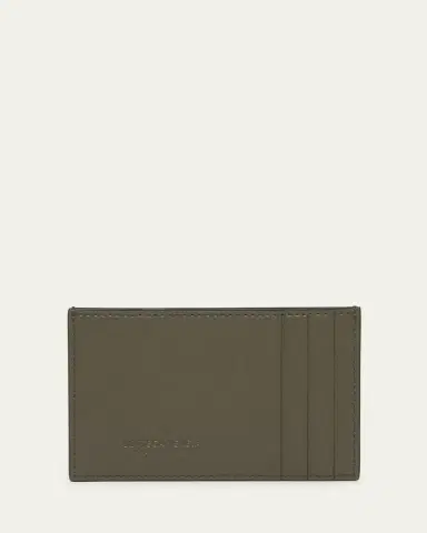 Bottega Veneta Men's Woven Leather Card Case | Thumbnail 3