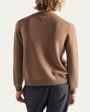 Prada Men's Cashmere Knit Cardigan | Thumbnail 3 Prada Men's Cashmere Knit Cardigan | Thumbnail 3