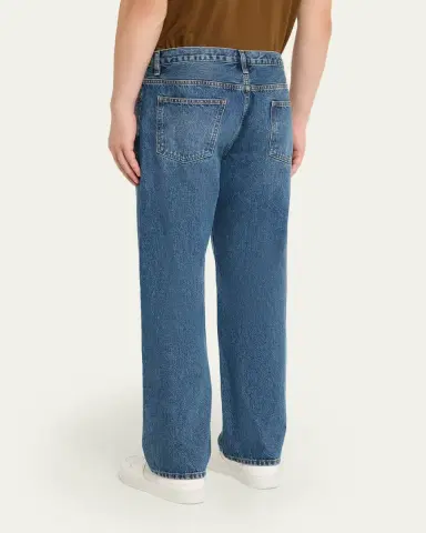 FRAME Men's Relaxed Light Wash Jeans | Thumbnail 3