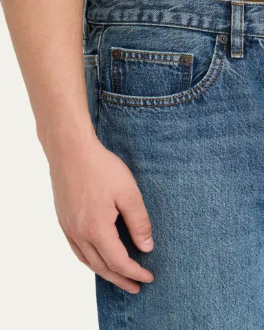 FRAME Men's Relaxed Light Wash Jeans | Thumbnail 5