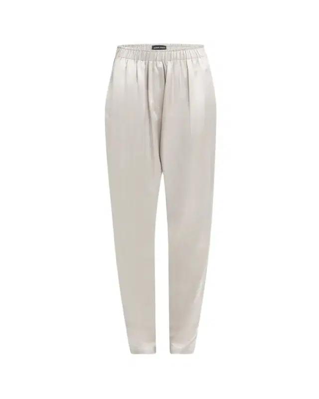 Giorgio Armani Pull-On Silk Trousers