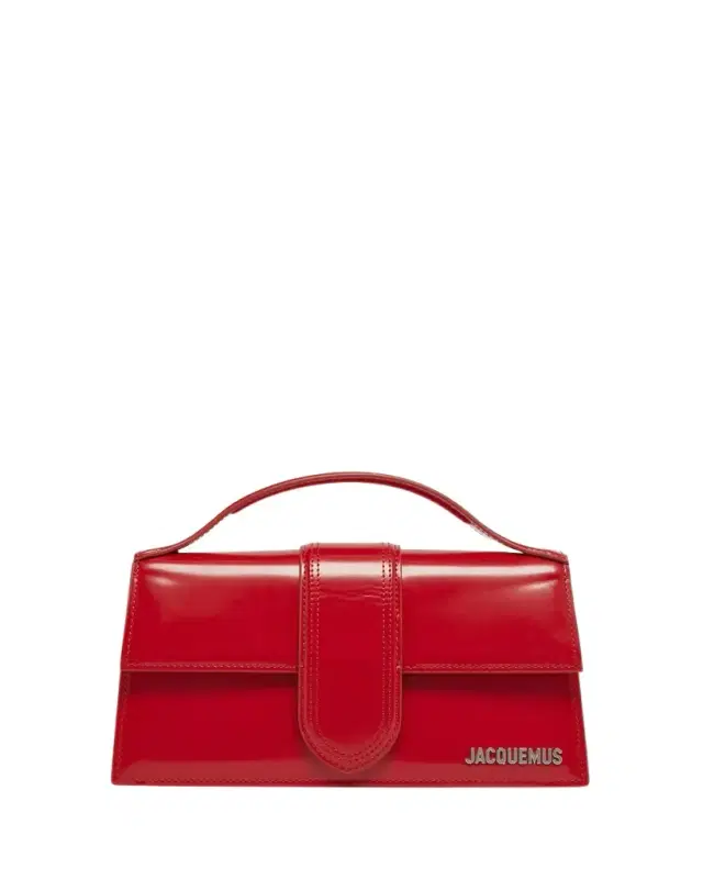 Le Grand Bambino Patent Leather Top-Handle Bag
