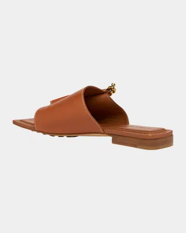 Bottega Veneta Leather Knot Flat Sandals | Thumbnail 13