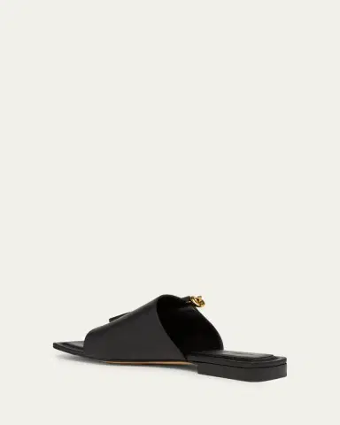 Bottega Veneta Leather Knot Flat Sandals | Thumbnail 4