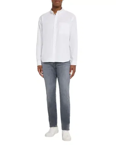 Frame Men's Button-Collar Cotton Oxford Sport Shirt | Thumbnail 1