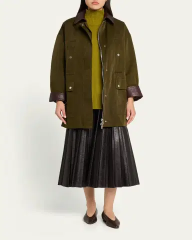 A.L.C. Theo Oversized Barn Jacket | Thumbnail 2 A.L.C. Theo Oversized Barn Jacket | Thumbnail 2
