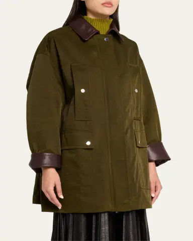 A.L.C. Theo Oversized Barn Jacket | Thumbnail 4 A.L.C. Theo Oversized Barn Jacket | Thumbnail 4