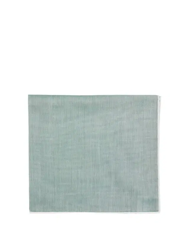 Men's Cotton Satin-Edge Handkerchief