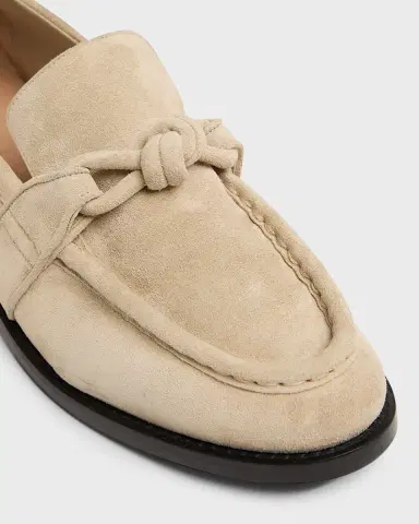 Bottega Veneta Astaire Knot Soft Suede Loafers | Thumbnail 12