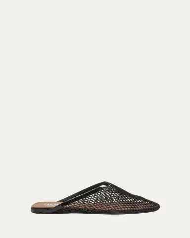 Alaïa Mesh Flat Mules | Thumbnail 6