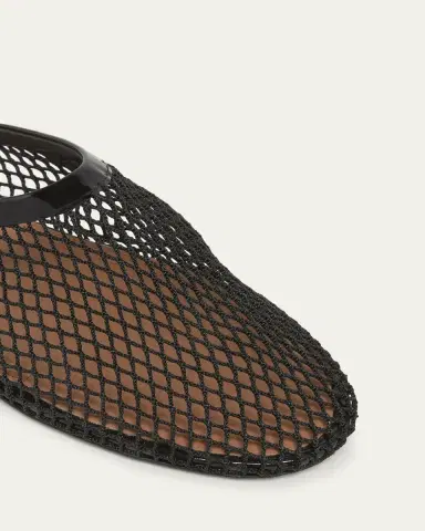 Alaïa Mesh Flat Mules | Thumbnail 10