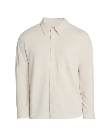 Frame Men's Cotton Waffle Texture Button-Down Shirt | Thumbnail 1 Frame Men's Cotton Waffle Texture Button-Down Shirt | Thumbnail 1