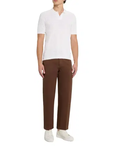 Orlebar Brown Men's Roddy Mesh Stitch Polo Shirt | Thumbnail 1 Orlebar Brown Men's Roddy Mesh Stitch Polo Shirt | Thumbnail 1