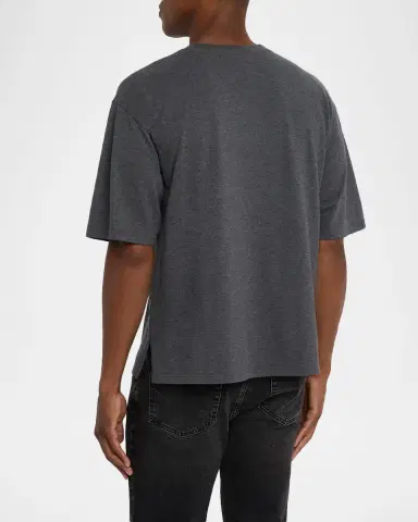 Frame Men's Pique Relaxed-Fit Pocket T-Shirt | Thumbnail 2