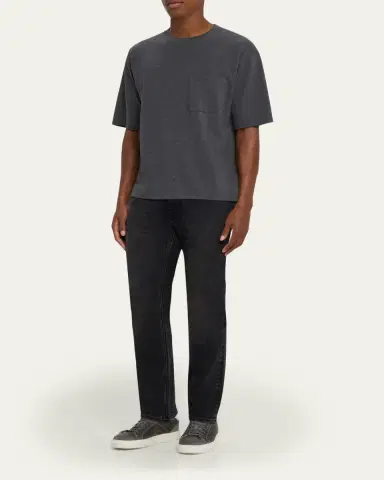 Frame Men's Pique Relaxed-Fit Pocket T-Shirt | Thumbnail 6