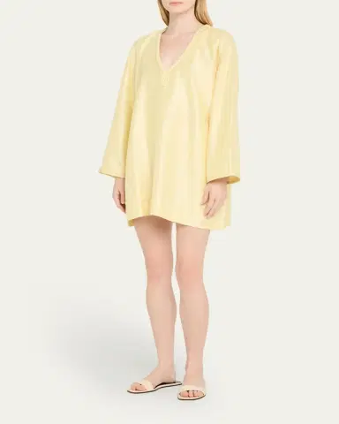 Hannah Artwear Armana Silk Mini Dress | Thumbnail 4 Hannah Artwear Armana Silk Mini Dress | Thumbnail 4