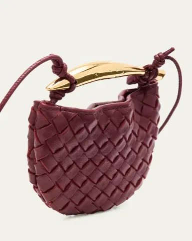 Bottega Veneta Sardine Leather Necklace Bag | Thumbnail 3