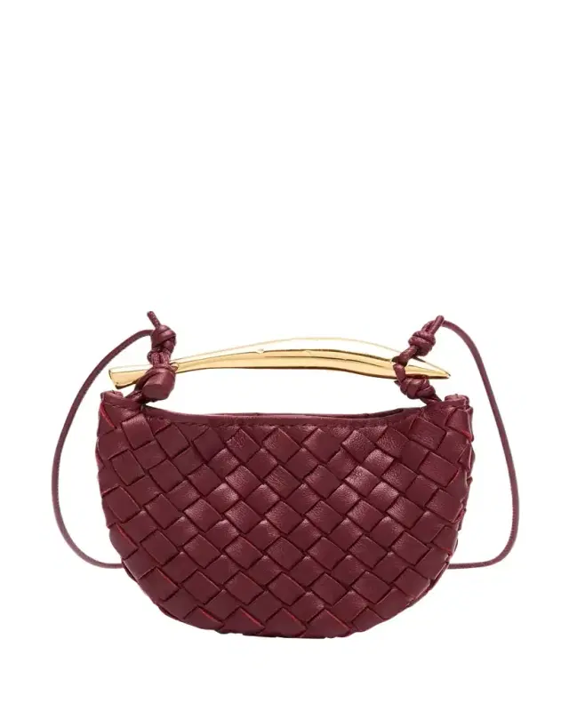 Bottega Veneta Sardine Leather Necklace Bag