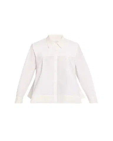 3.1 Phillip Lim Flounce-Hem Long-Sleeve Shirt | Thumbnail 1 3.1 Phillip Lim Flounce-Hem Long-Sleeve Shirt | Thumbnail 1