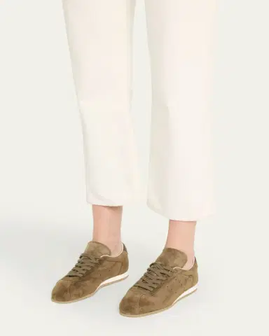 Common Projects Low-Top Suede and Leather Sneakers | Thumbnail 2 Common Projects Low-Top Suede and Leather Sneakers | Thumbnail 2