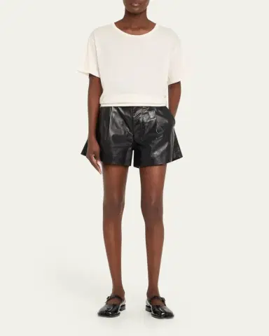 R13 Cashmere-Blend Tight Waist Tee | Thumbnail 2 R13 Cashmere-Blend Tight Waist Tee | Thumbnail 2