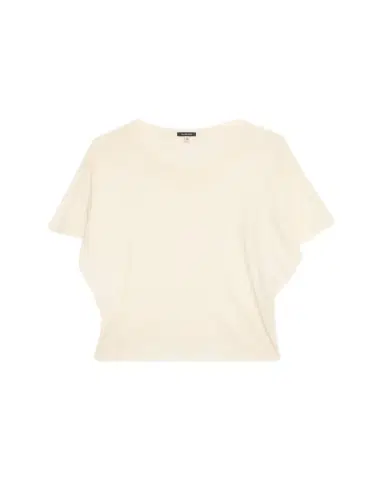R13 Cashmere-Blend Tight Waist Tee | Thumbnail 1 R13 Cashmere-Blend Tight Waist Tee | Thumbnail 1