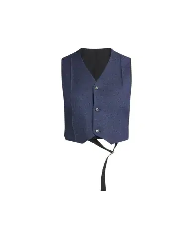 Bottega Veneta Melange Wool Drill Vest | Thumbnail 1 Bottega Veneta Melange Wool Drill Vest | Thumbnail 1