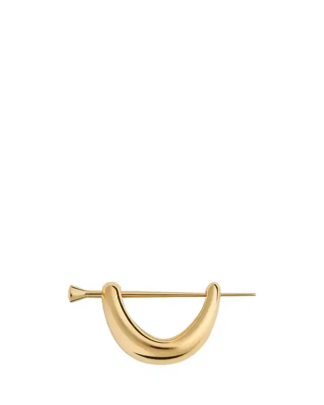 Bottega Veneta Gold-Tone Hair Clip