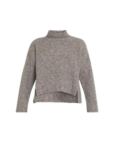 Giorgio Armani Cashmere-Silk Boucle Turtleneck Sweater | Thumbnail 1