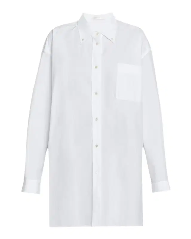 THE ROW Victoria Oversized Button-Front Shirt