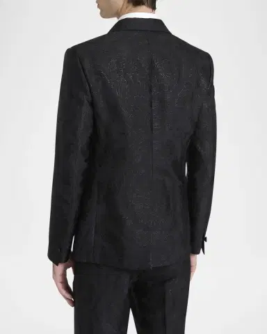 Versace Men's Jacquard Evening Jacket | Thumbnail 2 Versace Men's Jacquard Evening Jacket | Thumbnail 2