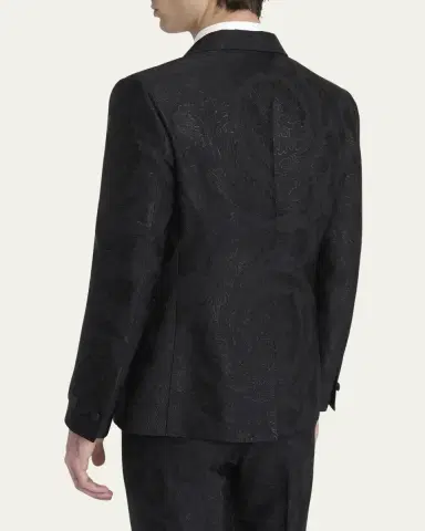 Versace Men's Jacquard Evening Jacket | Thumbnail 7 Versace Men's Jacquard Evening Jacket | Thumbnail 7
