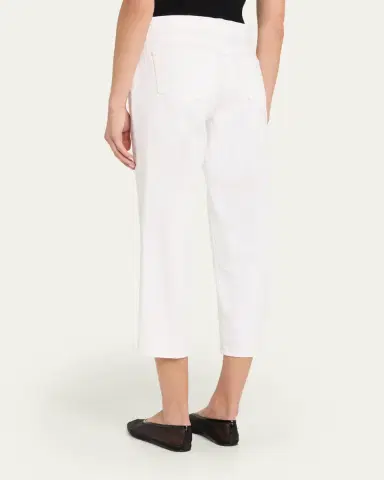 L'Agence Blaine Low-Rise Crop Straight Jeans | Thumbnail 3