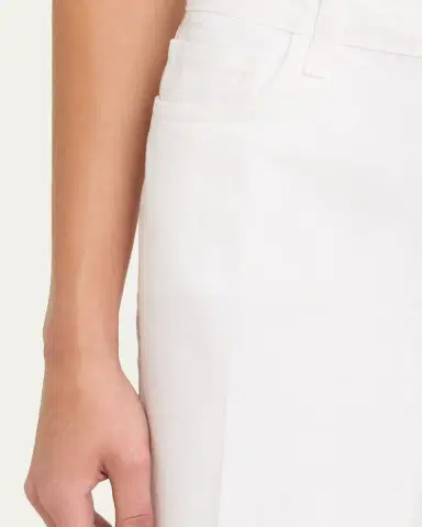L'Agence Blaine Low-Rise Crop Straight Jeans | Thumbnail 5