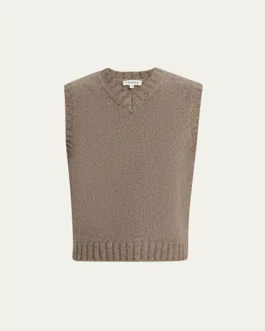 Frame Men's Yak Wool Knit Vest | Thumbnail 5 Frame Men's Yak Wool Knit Vest | Thumbnail 5