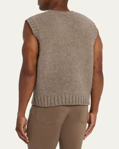 Frame Men's Yak Wool Knit Vest | Thumbnail 7 Frame Men's Yak Wool Knit Vest | Thumbnail 7